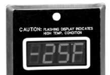 National Controls Corporation-Foodservice OEM Controls Standard (Model:TM165/ TM166)