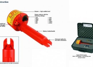 Bút thử điện cao thế không tiếp xúc Sew 275HP