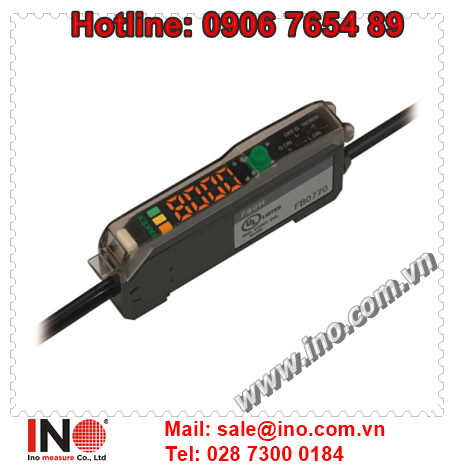 Cam bien soi quang Takex F80R - F80RPN - Digital display Fiber optic sensors - Takex Viet Nam