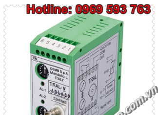 Bộ chuyển đổi độ rung với 2 mức độ báo động – TRAL-A / V – CEMB Việt Nam