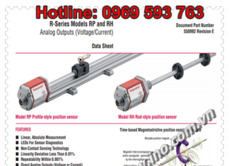 Cảm biến vị trí – RP/RH Position Sensor – Temposonics Việt Nam