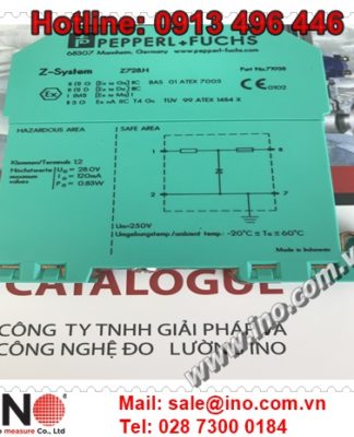 Thiết bị bảo vệ Z728 Pepperl+Fuchs – Zenner Barrier – Pepperl+Fuchs Việt Nam