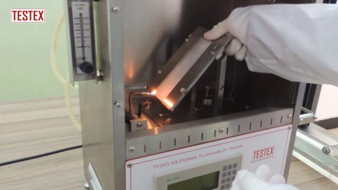 45 Degree Flammability Tester TF310