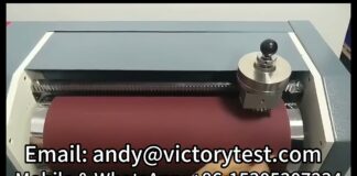 ASTM D5963 DIN Abrasion Tester Manufacturer ISO 20344/DIN ISO 4649/DIN/EN12770 AOIP Việt Nam | Distributor