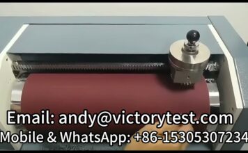 ASTM D5963 DIN Abrasion Tester Manufacturer ISO 20344/DIN ISO 4649/DIN/EN12770 AOIP Việt Nam | Distributor