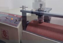 DIN ABRASION TESTER as per DIN – 53516 (RUBBER) AOIP Việt Nam | Distributor