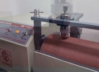 DIN ABRASION TESTER as per DIN – 53516 (RUBBER) AOIP Việt Nam | Distributor