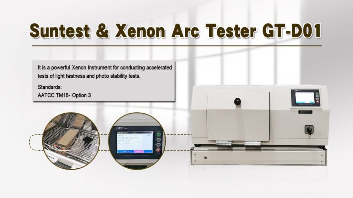 “Bùng nổ hiệu suất với AATCC TM16 Suntest & Xenon Arc Tester – Thiết bị không thể thiếu cho ngành công nghiệp”
