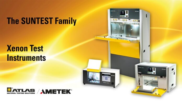 “Atlas SUNTEST Accelerated Weathering Instruments | Giải pháp hoàn hảo cho đo lường và thử nghiệm vật liệu tại nhà máy”