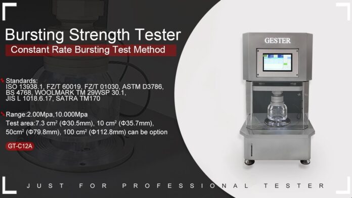 “Thiết bị đo độ bền Bursting Strength Tester (CRB Test) GT-C12A: Giải pháp hoàn hảo cho việc kiểm tra chất lượng và độ bền của sản phẩm”