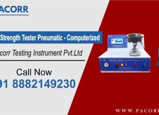 “Bursting Strength Tester Pneumatic – Computerized: Giải pháp đáng tin cậy cho nhà máy sản xuất”