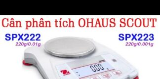“Cân điện tử Ohaus Scout, SPX222, SPX622, SPX2202 – Sự lựa chọn hoàn hảo cho các công ty sản xuất và phòng thí nghiệm”