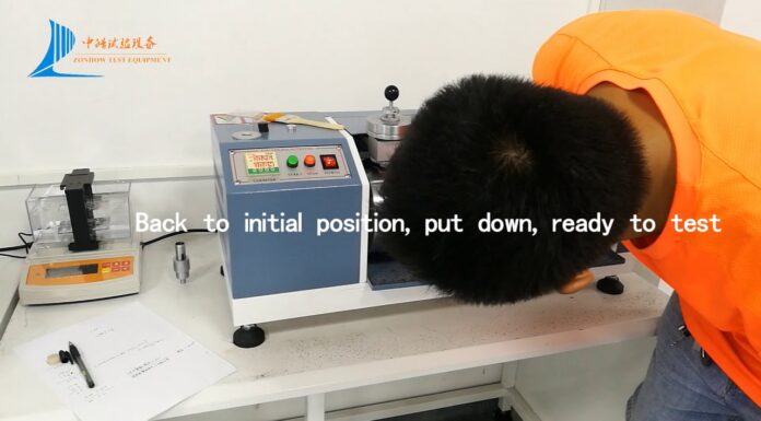 Giải pháp đo lường độ bền mài mòn cho ngành công nghiệp giày da với DIN Abrasion Tester
