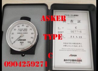 “Thiết bị đo độ cứng ASKER TYPE C – Giải pháp tối ưu cho nhu cầu đo lường chính xác trong ngành công nghiệp”