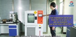 Environmental Test Chamber, Temperature Humidity Test Chamber GT-C52 – Thiết bị cần thiết cho các nhà máy sản xuất giày da, footware và dệt may