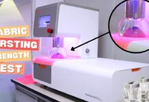 “Quy trình Kiểm tra Sức bền tức nổ vải – Hướng dẫn Kiểm tra Vải bằng thiết bị Fabric Bursting Strength | Hướng dẫn thử nghiệm Vải”