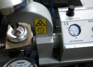 “FIBRETEC BURSTING STRENGTH TESTER – MULLEN TYPE FBI PT 1011B: Thiết bị cần thiết cho nhà máy, phòng thí nghiệm và tự động hóa”