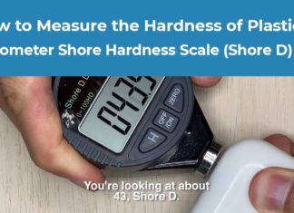 Đo độ cứng của nhựa bằng thước cứng Shore D