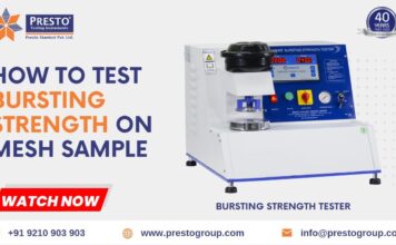 “Bí quyết kiểm tra độ bền bùng nổ trên mẫu lưới | Presto Group”