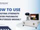 Tận dụng tối đa công năng của máy đo độ bền nổ bằng khí nén thông minh mô hình Pneumatic Computerised Modal
