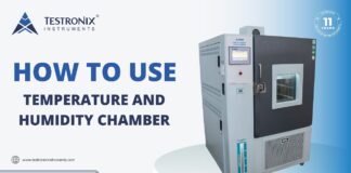 Ứng dụng của thiết bị Temperature and Humidity chamber trong các hoạt động sản xuất.