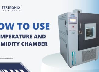 Ứng dụng của thiết bị Temperature and Humidity chamber trong các hoạt động sản xuất.