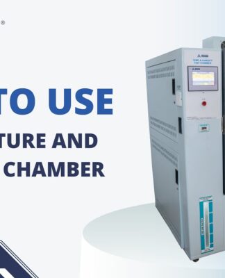 Ứng dụng của thiết bị Temperature and Humidity chamber trong các hoạt động sản xuất.