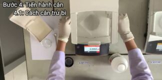 “Hướng dẫn sử dụng cân phân tích – Phục vụ cho khách hàng trong lĩnh vực giày da và dệt may”