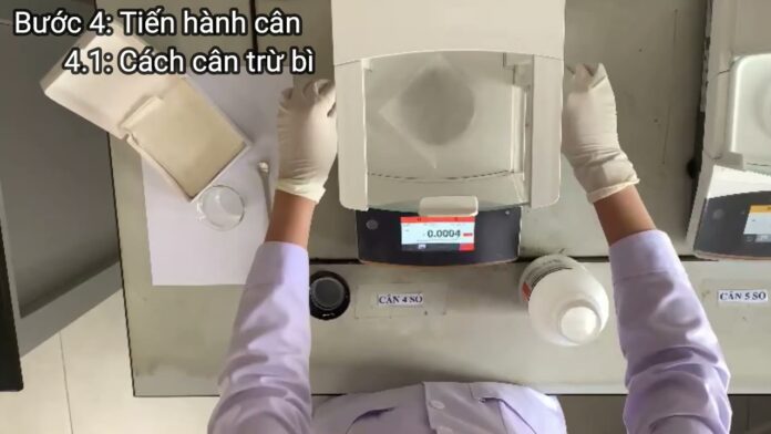 “Hướng dẫn sử dụng cân phân tích – Phục vụ cho khách hàng trong lĩnh vực giày da và dệt may”