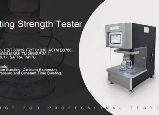 Bộ thiết bị đo lường độ bền vỡ thủy lực GT-C12A (Chuẩn bị trước khi kiểm tra) là một công cụ không thể thiếu trong ngành công nghiệp dệt may. AOIP Việt Nam | Distributor