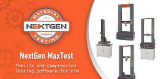 NextGen MaxTest Tensile/Compression UTM Testing Software | NextGen Material Testing AOIP Việt Nam | Distributor