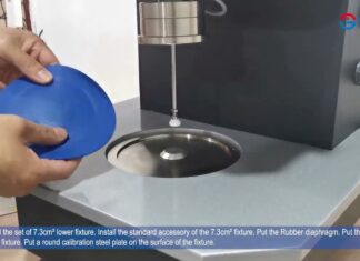 “Thiết bị Pneumatic bursting strength tester và quy trình hiệu chuẩn”