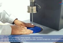 Tăng hiệu suất sản xuất cùng Pneumatic Bursting Strength Tester.