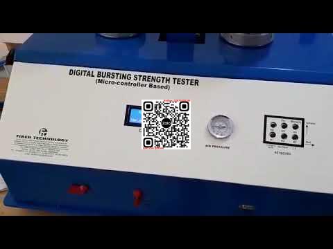 “Pneumatic model bursting strength tester – Thiết bị kiểm tra độ mạnh chịu nổ bằng khí nén
