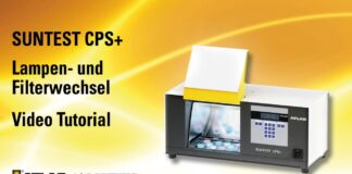 SUNTEST CPS+ Lampen- und Filterwechsel | Atlas Material Testing Technology AOIP Việt Nam | Distributor