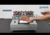 Taber Abrasion Test Machine – Thiết bị thiết lập tiêu chuẩn cho kiểm tra độ bền của các vật liệu trong ngành giày da, dệt may