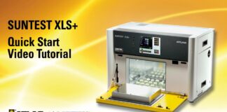 “Hướng dẫn Video: Bắt đầu nhanh thiết bị SUNTEST XLS+”