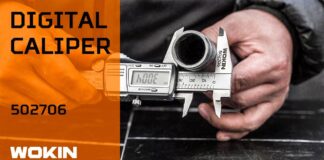 WOKIN Digital Caliper với 4 chế độ đo – Thiết bị không thể thiếu cho các nhà máy và phòng thí nghiệm công nghiệp.