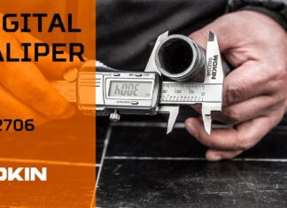 WOKIN Digital Caliper với 4 chế độ đo – Thiết bị không thể thiếu cho các nhà máy và phòng thí nghiệm công nghiệp.