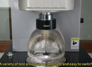 “YG(B)032Q – Máy đo độ bền vỡ vải (Pneumatic burst) – Công cụ không thể thiếu cho phòng thí nghiệm và sản xuất”