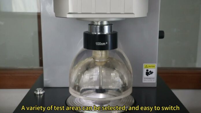 “YG(B)032Q – Máy đo độ bền vỡ vải (Pneumatic burst) – Công cụ không thể thiếu cho phòng thí nghiệm và sản xuất”