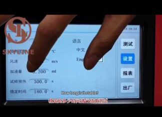 “AATCC 201: Thiết bị kiểm tra tốc độ khô vải bằng phương pháp tấm nóng”