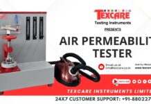 Bảng Đo Độ Thoáng Khí Air Permeability Tester IS 11056:1984, ASTM D737, ISO 9237, ISO 9073-15, Airflow Testing Machine