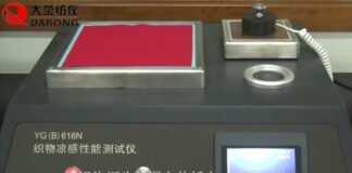 “THIẾT BỊ KIỂM TRA CẢM GIÁC MÁT MỚI NHẤT TRÊN THỊ TRƯỜNG – FABRIC COOL FEELING TESTER YGB616N”