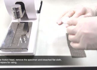 Sử dụng Electronic Crockmeter TF411 – TESTEX: Công cụ tối ưu cho nhà máy và phòng thí nghiệm