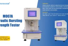 M007A Hydraulic Bursting Strength Tester – Giải pháp hoàn hảo cho các kỹ sư, phòng thí nghiệm và nhà máy