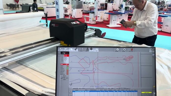 “Serkon FMC30 – Máy Cắt Vải Tự Động Với Công Nghệ Hiện Đại Cho Các Vải Kỹ Thuật”