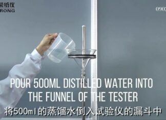 Máy kiểm tra độ thấm nước & chống thấm vải – Model Y(B)813T: Giải pháp tối ưu cho các ngành công nghiệp