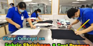 Shrinkage Or Dimensional Stability to wash Test Process For Fabric AOIP Việt Nam | Distributor