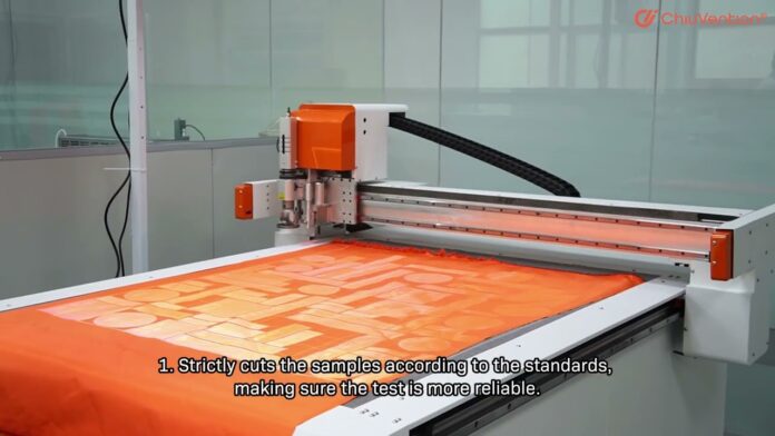 “SmartCut Fabric Sample Cutting System – Giải pháp cắt mẫu vải thông minh chỉ trong 3 phút!”